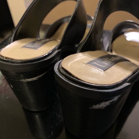 Unlisted Wide Bands Open-Toe Slip-On, 9 - Picture 5 of 7